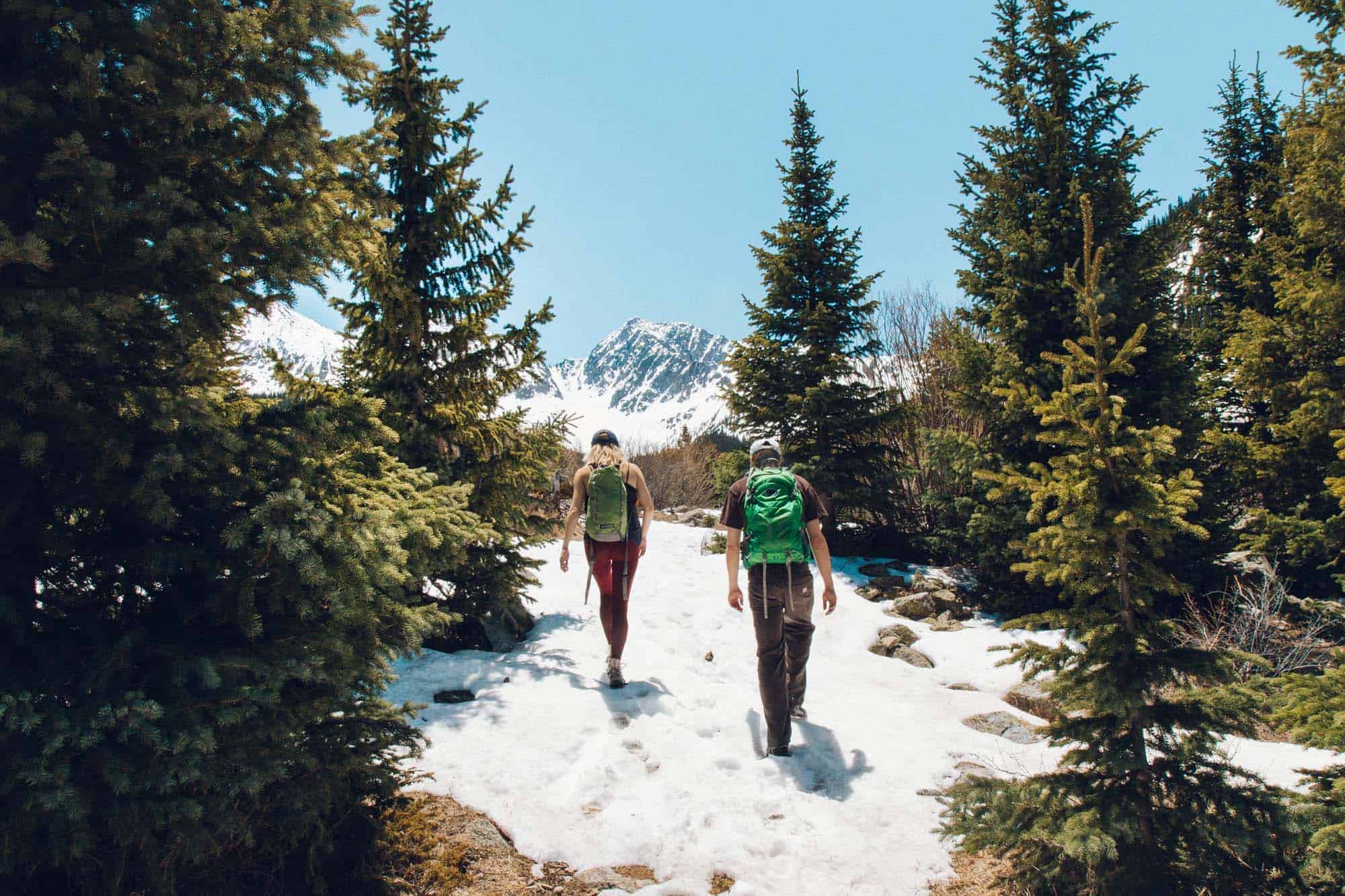 All my recommendations for hiking through snow